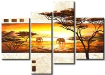 Comprar Cuadros, Trípticos, Polípticos, Modernos, Paisajes Textura
