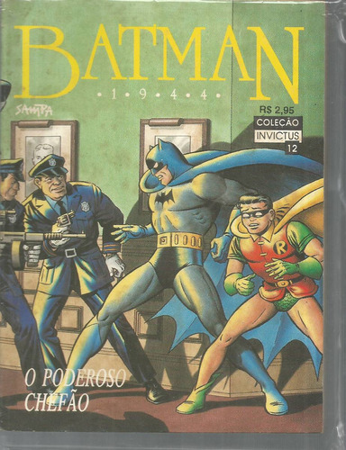 Batman 1944 N° 12 Coleção Invictus - Em Português - Editora Sampa - Formato 13 X 19 - Capa Mole - Bonellihq Cx447 H23