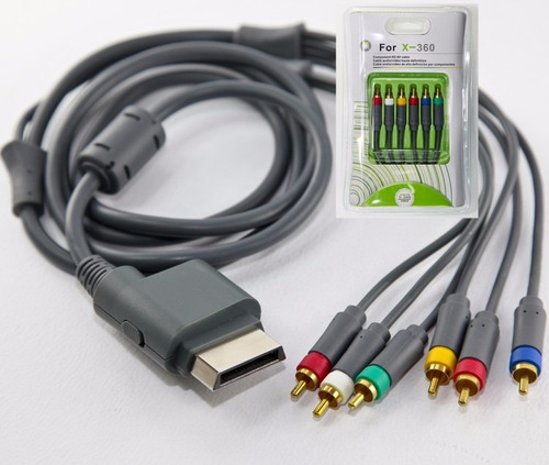 Cable Xbox 360 Video Componente + Audio Optica +rca A&v Htec