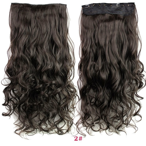 Cabelo Humano Telado Tic Tac Ondulado 70cm 150g -  Aplique