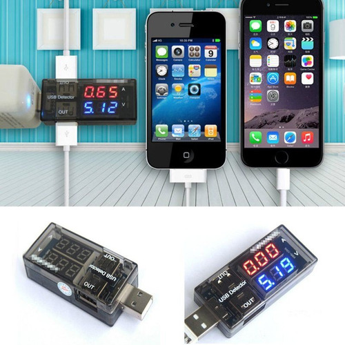 Volti Amperimetro Usb Voltimetro Amperimetro Proyecto Doctor