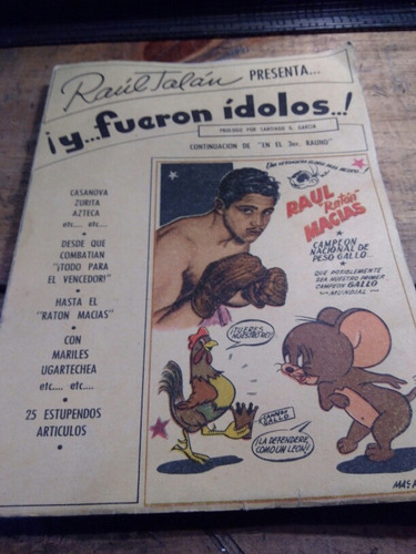 Preciosa Revista De Boxeo Original 1954 Llena De Relatos