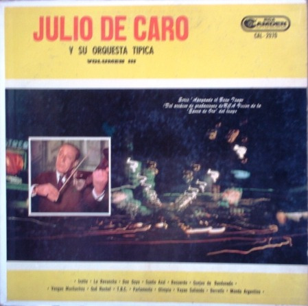 Julio De Caro - Volumen 3 - Lp Vinilo Año 1965 Tango