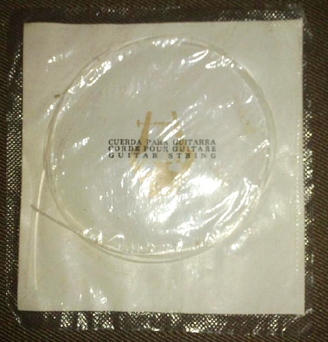 Cuerda De Guitarra Campana Ind. Argentina (2a. Si) Antigua