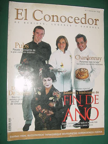 Revista El Conocedor 11 Gastronomia Gourmet Donato De Santis