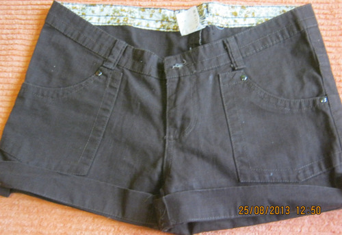 Short Marca Expose Talla 28 Color Marron