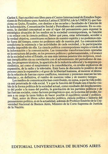 Ciencia Política Y Ciencias De La Información - Carlos Fayt