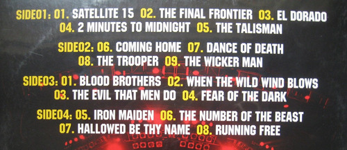Imagen 3 de 4 de Iron Maiden - En Vivo (emi 50999 301587 1 9) Ue