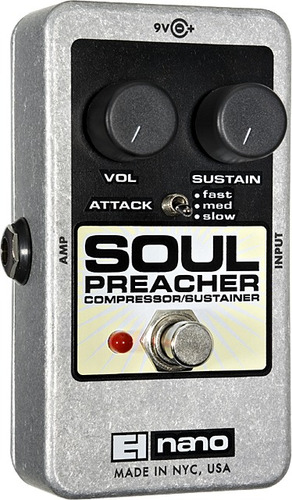 Pedal Electro Harmonix 140325 Nano Soul Preacher Compressor