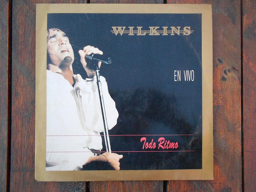 Wilkins En Vivi Todo Ritmo Lp Vinilo Promo 8 Puntos