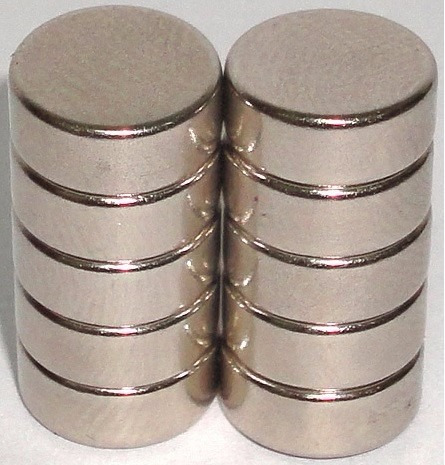 Ima De Neodímio / Super Forte / 10mm X 4mm * 10 Peças*