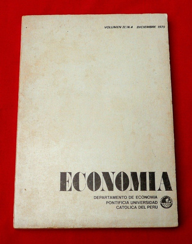 Economía N° 4 - 1979 Universidad Católica Richard Webb Otros