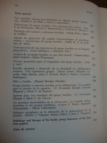 Imagen 6 de 6 de Patologia Y Terapeutica Del Grupo Familiar. Sluzki, Carlos E
