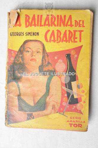 Bailarina Del Cabaret Simenon Policial Serie Amarilla Tor