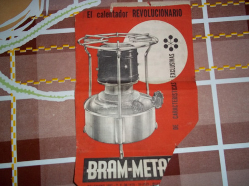 Antiguo Calentador Bram-metal N 2