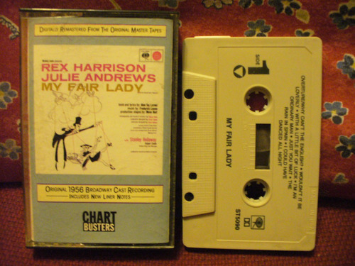 My Fair Lady Rex Harrison Julie Andrews Cassette Made Usa