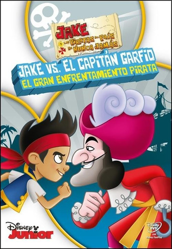Jake Y Los Piratas Vs El Capitan Garfio Dvd Disney Infantil