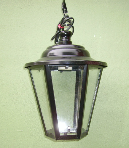 Imagen 2 de 5 de Farol Exterior Colgante 1029 + Led 10w
