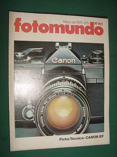 Revista Fotomundo 101 Fotografia Camaras Filmadoras Tecnica