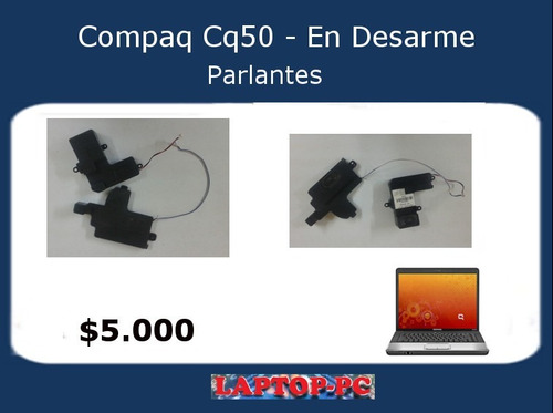 Parlantes Compaq Cq50