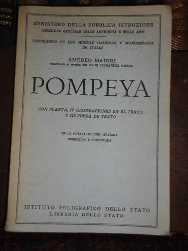 Amedeo Maiuri Pompeya