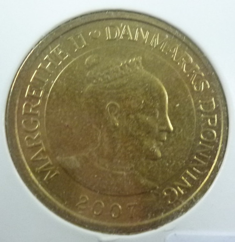 Dinamarca Moneda Aniv. Nac. Hans C. Anderson 10 Kroner 2007
