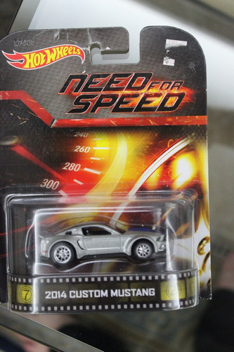 Need For Speed Pelicula Mustang Ruedas De Goma Hot Wheels