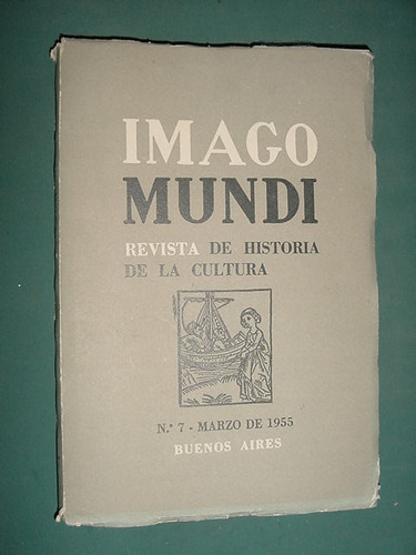 Revista Imago Mundi 7 Romero Babini Mantovani Armengol