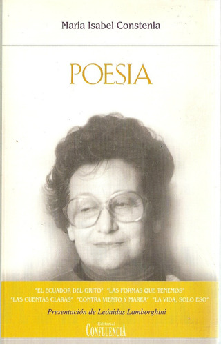 Poesia - Maria Isabel Constenla - Editorial Confluencia