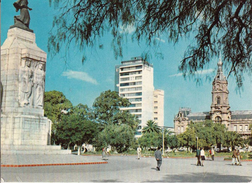 Postal Plaza Rivadavia Municipalidad Bahia Blanca Argentina