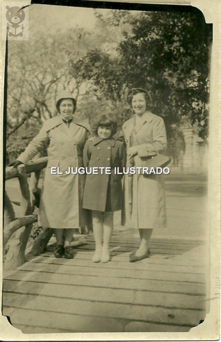 Familia En El Zoologico 1959 Buenos Aires Foto Antigua Zoo