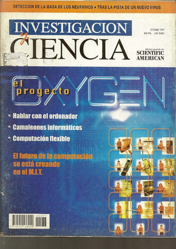 Investigacion Y Ciencia Nro 277 Octubre 1999 Proyecto Oxygen
