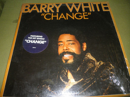 Disco De Vinyl 12'' Importado De Barry White - Change (1982)