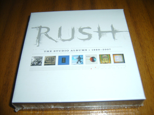 Box Cd Rush / 7 Cd De Estudio 1989-2007  (nuevo Sellado) Usa