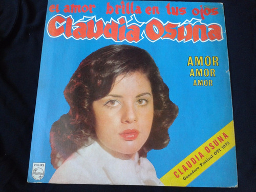 Lp Claudia Osuna Amor Amor Amor Festival Oti 1973