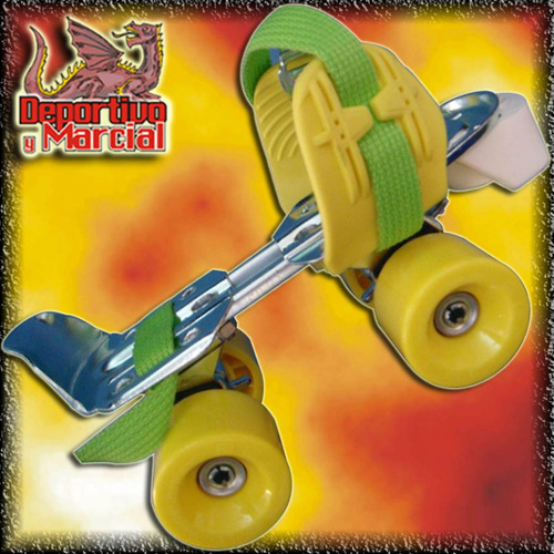 Imagen 4 de 7 de Patines Leccese Teen Extensibles De 4 Ruedas Metal 27 Al 36