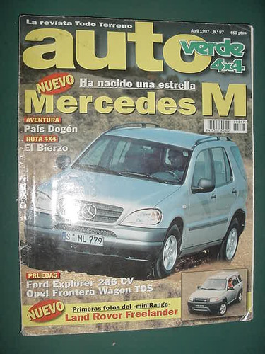 Revista Auto Verde 97 España Mercedes Benz Land Rover Free