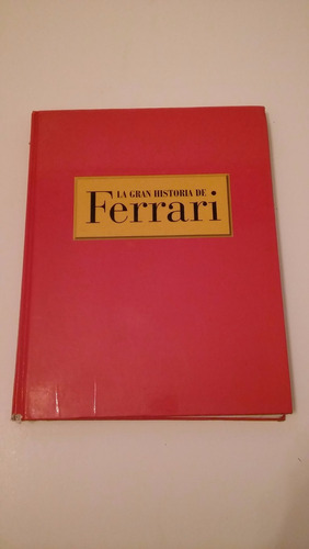 Libro Ferrari, Como Nuevo. 