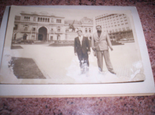 Fotografía: Lugares  Plaza D Mayo. Casa Rosada. Déc Del '50.