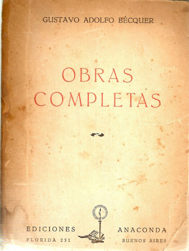 Obras Completas (poesias) - Ruben Dario - Edit. Anaconda