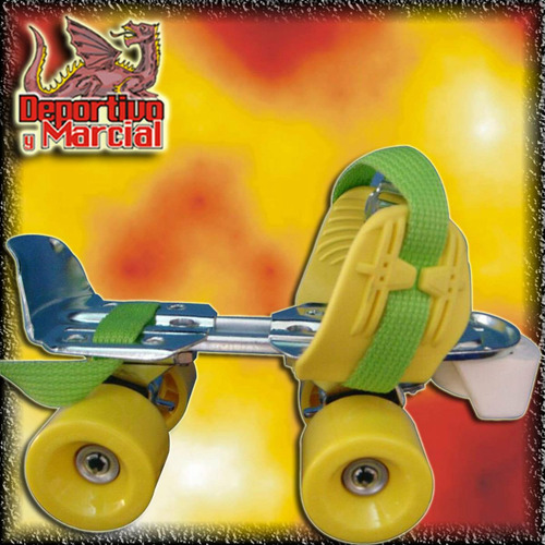 Imagen 3 de 7 de Patines Leccese Teen Extensibles De 4 Ruedas Metal 27 Al 36
