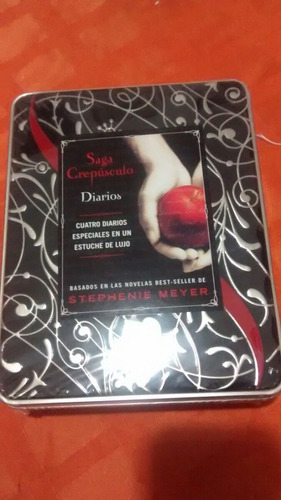 Saga Crepusculo - 4 Diarios Con Estuche De Lujo - Meyer