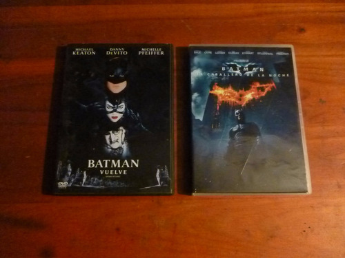 Batman El Caballero De La Noche + Batman Vuelve (originales)