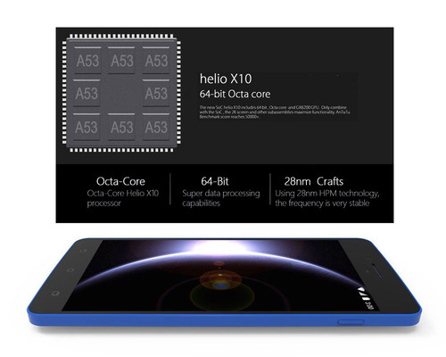 Celular Santin Dante Octacore 3gb Ram+32gb Rom Areia