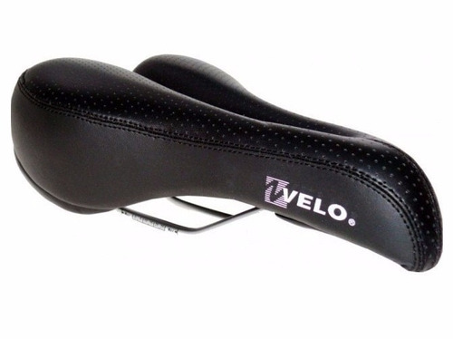 Selim Bicicleta Velo Plush Vl-3112 Preto Vazado Confortavel