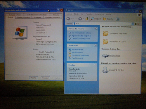Laptop Gateway Mod. Ma1 M460 (Usado)