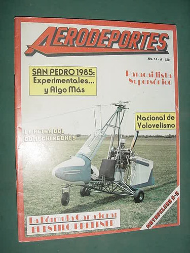 Revista Aerodeportes 51 San Pedro Volovelismo Prettner Reina