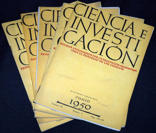 Revistas Ciencia E Investigacion     -    Lote 63 Revistas )