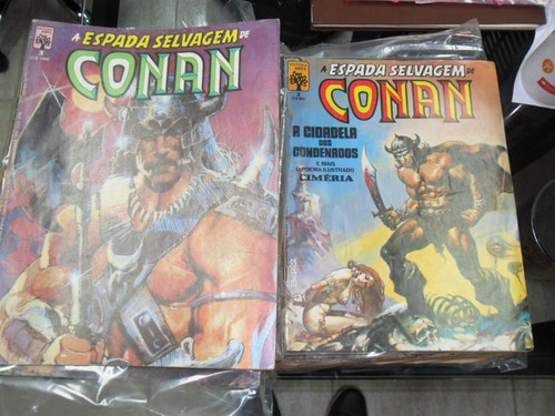 A Espada Selvagem De Conan! R$ 15,00 Cada! Temos Quase Todas