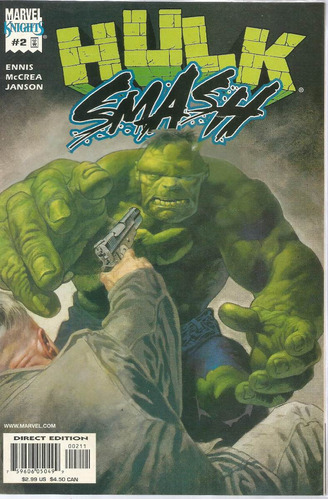 Hulk Smash N° 02 - Em Inglês - Editora Marvel - Formato 16,5 X 25 - Capa Mole - Bonellihq 2 Cx242 Nov23